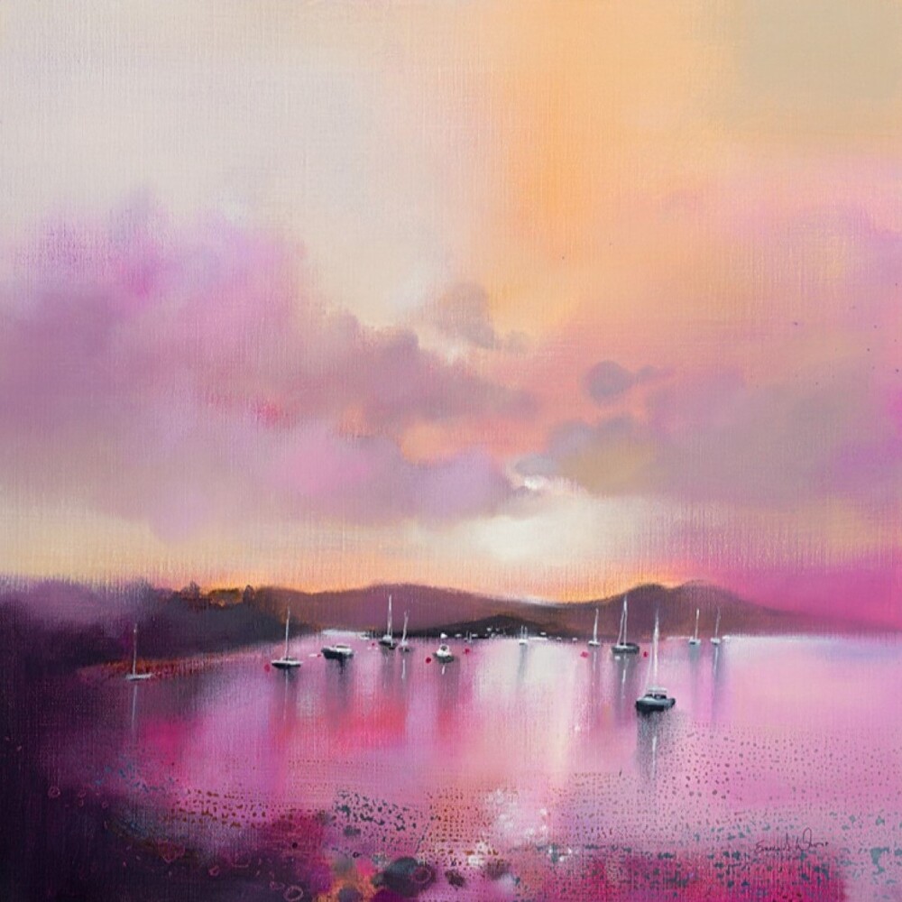 'Sunset, Loch Lomond' by Emma S. Davis